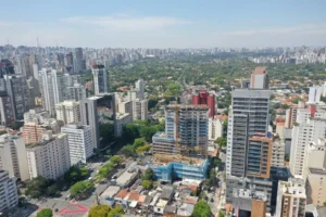 vista aérea de são paulo