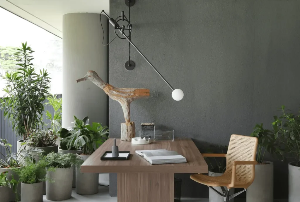 cores escuras na decoração