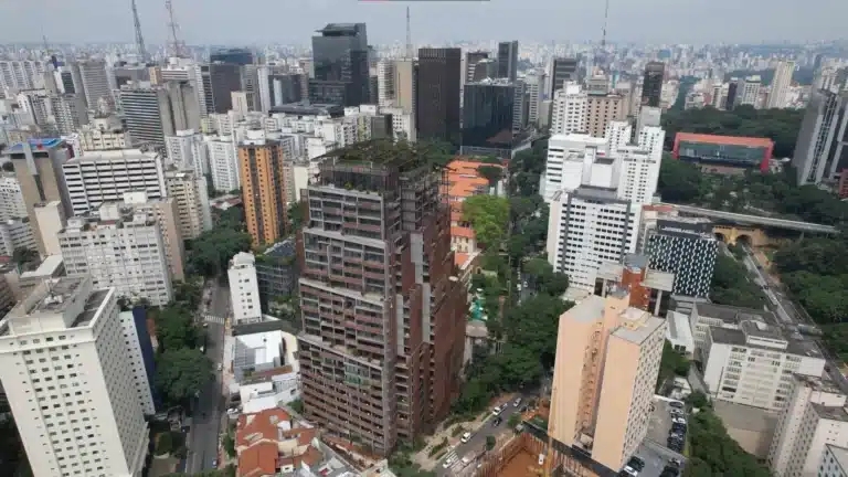 imagem aerea de bela vista