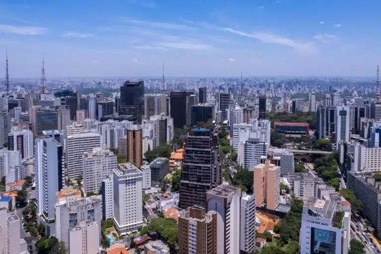imagem aerea de bela vista