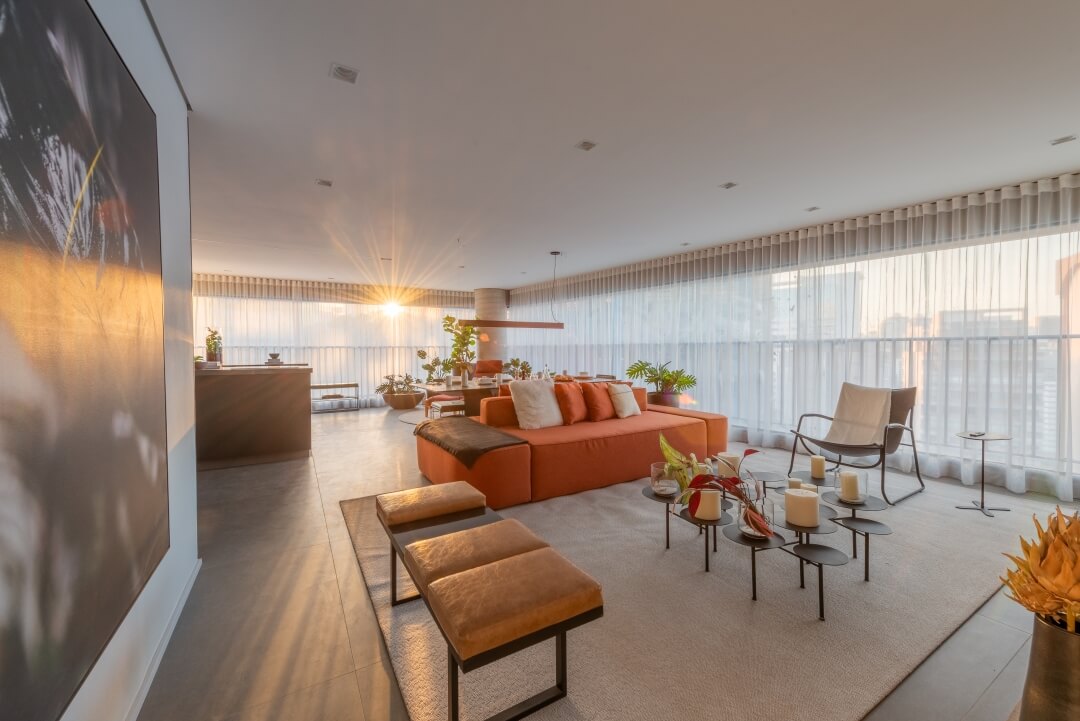 Apartamento decorado